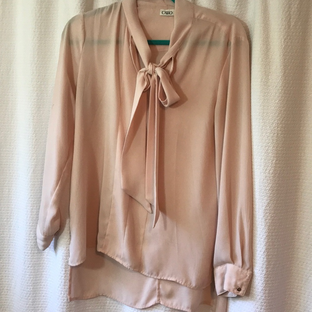 Pink blouse